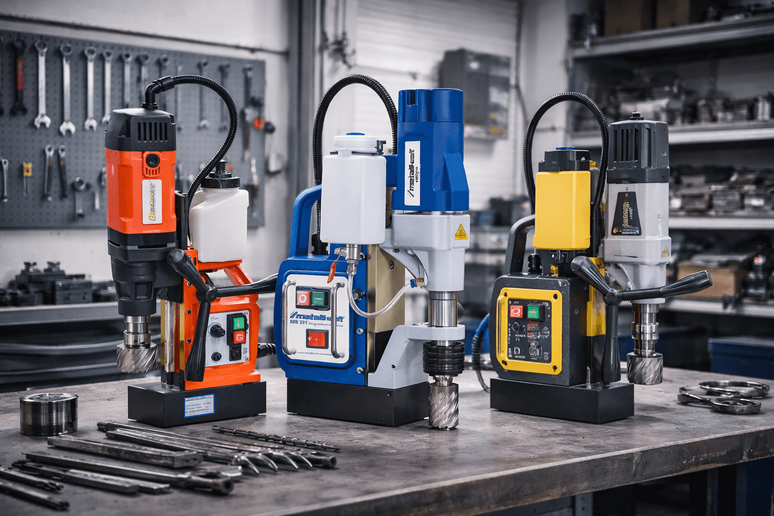 Mágnestalpas fúrógép fémiparban történő felhasználása