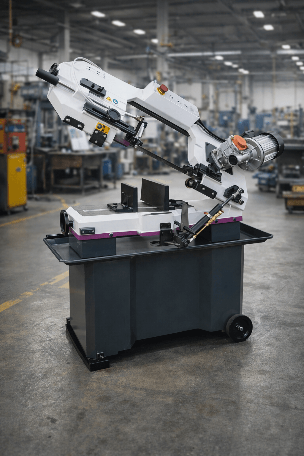 OPTIMUM OPTIsaw SD 200G fémipari szalagfűrész fémvágáshoz