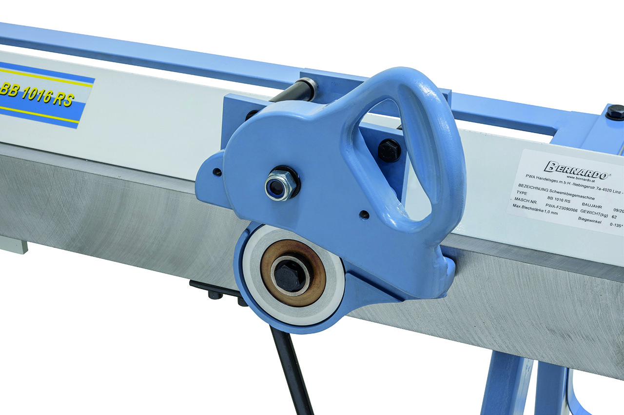 Lemezhajlító görgős olló