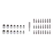 KREATOR Dugókulcs és bit készlet racsnis (KRT500101) - 1/4 "/41 részes
