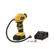POWERPLUS Sárga akkumulátoros, kézi kompresszor (POWX1700) - 18 V