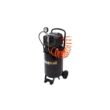 POWERPLUS Sárga álló kompresszor olajmentes (POWX1751) - 1100 W/50 l/black