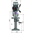 OPTIMUM OPTIdrill D 23Pro (230 V) oszlopos fúrógép