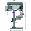 OPTIMUM OPTIdrill D 23Pro (230 V) oszlopos fúrógép