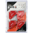 YATO Mini hegesztési munkadarab tartó készlet - 4 részes (YT-08677)