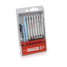 KREATOR Dekopírfűrészlap készlet univerzális (KRT041090) - T-szár KREATOR Dekopírfűrészlap készlet univerzális (KRT041090) - T-szár
