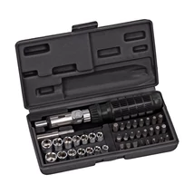 KREATOR Dugókulcs és bit készlet racsnis (KRT500101) - 1/4 "/41 részes