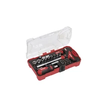 KREATOR Dugókulcs és bit készlet (KRT400009) - 29 részes