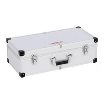 KREATOR Szerszámkoffer alumínium/ezüst (KRT640280S) - 560x265x173 mm