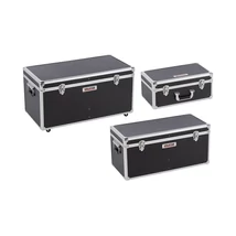 KREATOR Szerszámkoffer szett alumínium/fekete (KRT640501B) - 3 részes