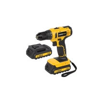 POWERPLUS Sárga akkumulátoros fúró-csavarozó (POWX00435) - 20 V/2 db Li-ion POWERPLUS Sárga akkumulátoros fúró-csavarozó (POWX00435) - 20 V/2 db Li-ion