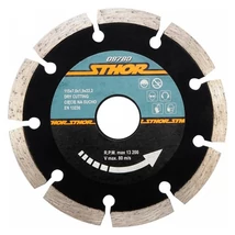 STHOR Gyémánt vágótárcsa szegmentált - 115x1,9x7,0x22,2