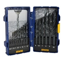IRWIN Csigafúró készlet HSS - 1,5-10 mm/15 részes IRWIN Csigafúró készlet HSS - 1,5-10 mm/15 részes