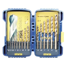 IRWIN Csigafúró készlet Co - 1,5-10 mm/15 részes IRWIN Csigafúró készlet Co - 1,5-10 mm/15 részes