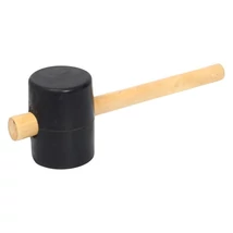 Gumikalapács fa nyelű - 65 mm