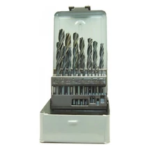 Csigafúró készlet HSS - 1-13mm/25 részes