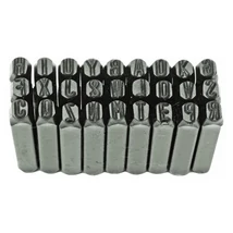 Betű beütő készlet - 6 mm