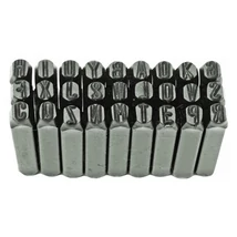 Betű beütő készlet - 8 mm Betű beütő készlet - 8 mm