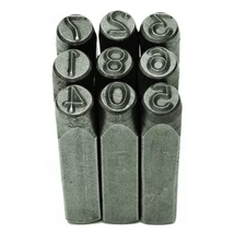 Szám beütő készlet - 8 mm