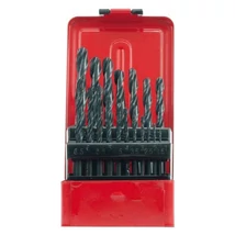 Csigafúró készlet HSS - 1-10 mm/19 részes