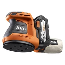 AEG Akkumulátoros excenter csiszológép - BEX18-125 LI-402C
