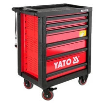 YATO Szerszámkocsi (YT-0902) - 6 fiókos/üres