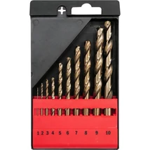 YATO Csigafúró készlet HSS Co - 1-10 mm/10 részes