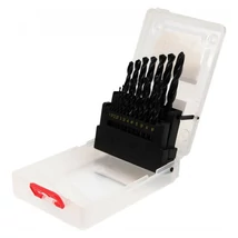 YATO Csigafúró készlet HSS - 1-10 mm/19 részes