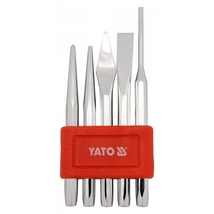 YATO Pontozó, lyukasztó és véső szerszámkészlet - 5 részes