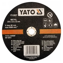 YATO Vágókorong - fém/230x2,0x22