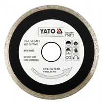 YATO Gyémánt vágótárcsa folytonos - 115x2,1x5,3x22,2 YATO Gyémánt vágótárcsa folytonos - 115x2,1x5,3x22,2