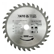 YATO TCT Fűrésztárcsa fához vídiás - 140x2,0x16x30 HW