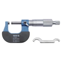 YATO Mechanikus mikrométer 0-25 mm +/- 0,01 mm YATO Mechanikus mikrométer 0-25 mm +/- 0,01 mm
