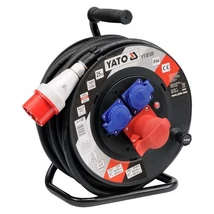 YATO Kábeldob 5x2,5 mm² 240/400V - 25 m