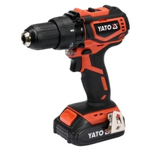 YATO Akkumulátoros fúrócsavarozó szénkefe nélküli (akkumulátor + töltő) - 18 V/2,0 Ah