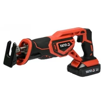 YATO Akkumulátoros orrfűrész (akkumulátor + töltő) - 18 V