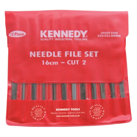 KENNEDY Precíziós tűreszelő készlet (KEN0316990K) - 16 cm/12 db