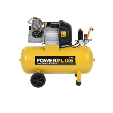 POWERPLUS Sárga kompresszor (POWX1770) - 2200 W/50 l