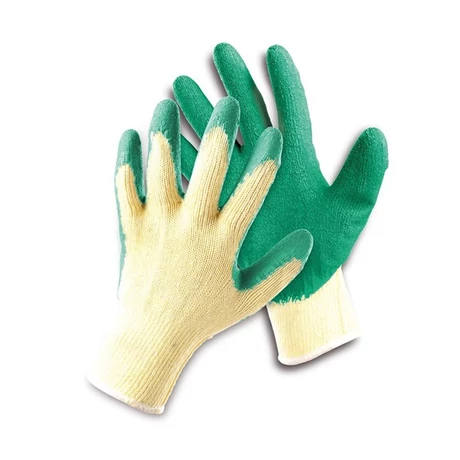 CERVA FF HS-01-002 Védőkesztyű latex - zöld/10
