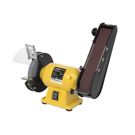 POWERPLUS Sárga köszörű- és szalagcsiszológép (POWX1270) - 350 W