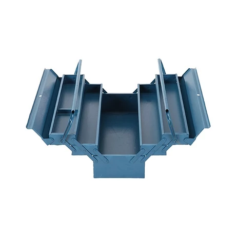 STR Fém szerszámosláda - 430x200x210 mm/5 db rekesz