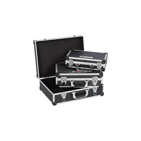 KREATOR Szerszámkoffer szett alumínium/fekete (KRT640401B) - 3 részes