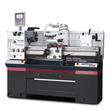 OPTIMUM OPTITURN TM 3610D vezér- és vonóorsós esztergagép (2,2kW/360x1000mm)