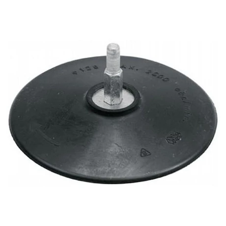 Csapos gumitányér - 125 mm