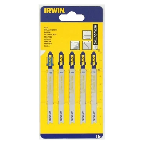 IRWIN HSS Dekopírfűrészlap fémre - 100 mm/10-20 TPI