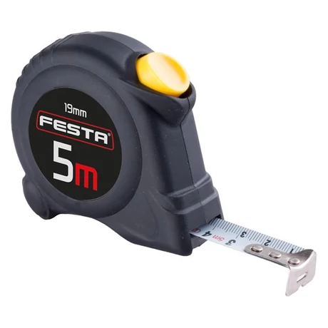 FESTA Gumírozott mérőszalag - 5 m/19 mm