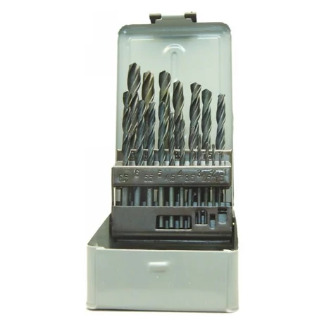 Csigafúró készlet HSS - 1-13mm/25 részes