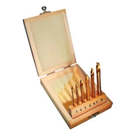 Marófúró készlet HSS TiT - 6 részes