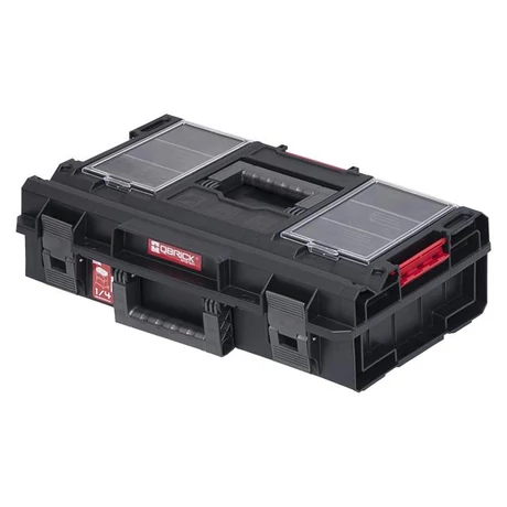 QBRICK SYSTEM ONE PRO 200 (1/4) szerszámosláda rendszerező tálcával - 200 mm