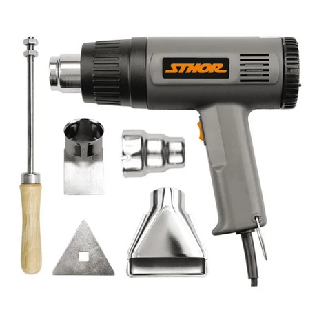 STHOR Hőlégfúvó - 2000 W/tartozékokkal